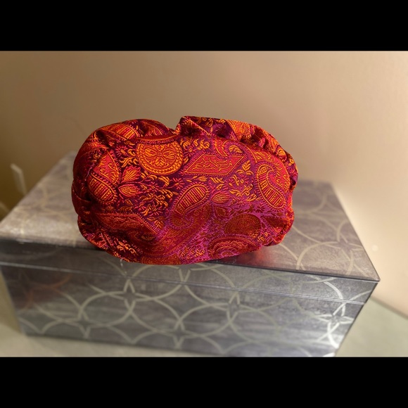 Evening bag with beaded handles - Picture 3 of 4